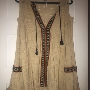 🖤Free People Tribal Boho Long Sleeve Top🖤